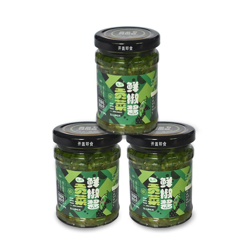 广东省阳江市阳西县魅厨贡菜鲜椒酱