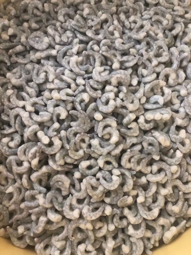 新鲜大虾仁鲜活速冻海鲜鲜冻青虾仁去虾线冰冻虾仁虾肉