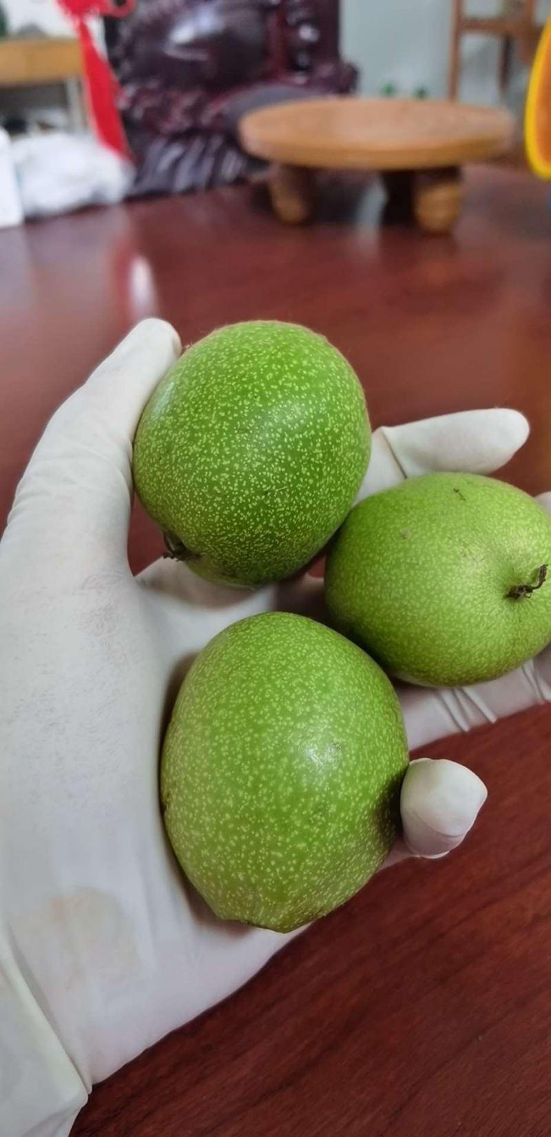 新鲜湿核桃绿皮核桃青皮核桃去皮核桃嫩核桃香核桃
