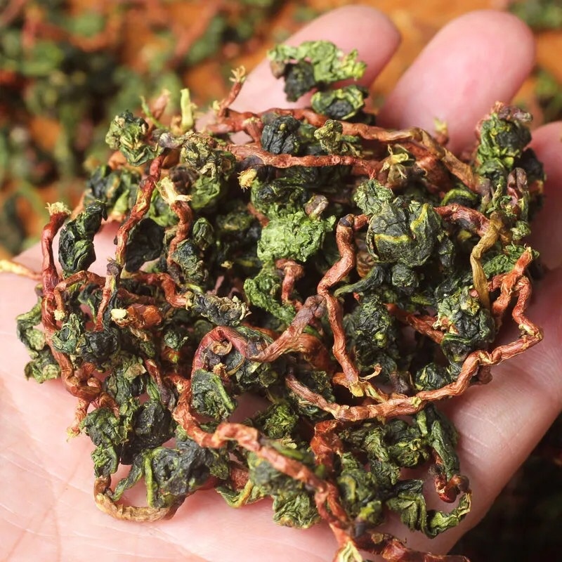 鲜香冰茶铁观音浓香型兰花香新茶带梗冻茶湿茶散装