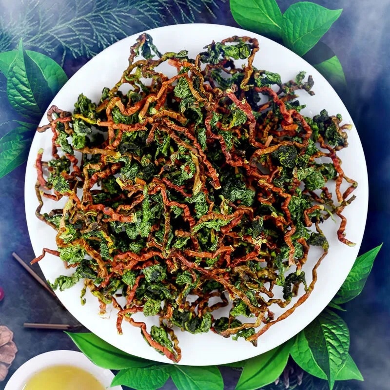 鲜香冰茶铁观音浓香型兰花香新茶带梗冻茶湿茶散装