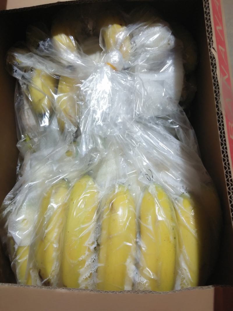 薄皮香蕉，无黑心无硬心纯三把云南蕉