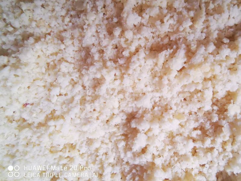 豆腐渣：每天都是豆腐坊新加工出来的
