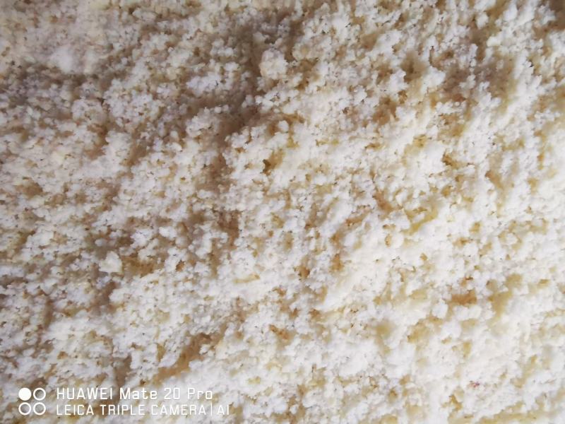 豆腐渣：每天都是豆腐坊新加工出来的