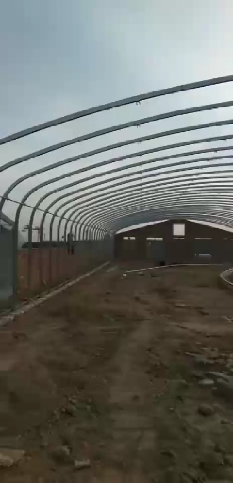 厂家直销椭圆管养殖大棚规格齐坚固耐用抗风抗价格实惠包安装