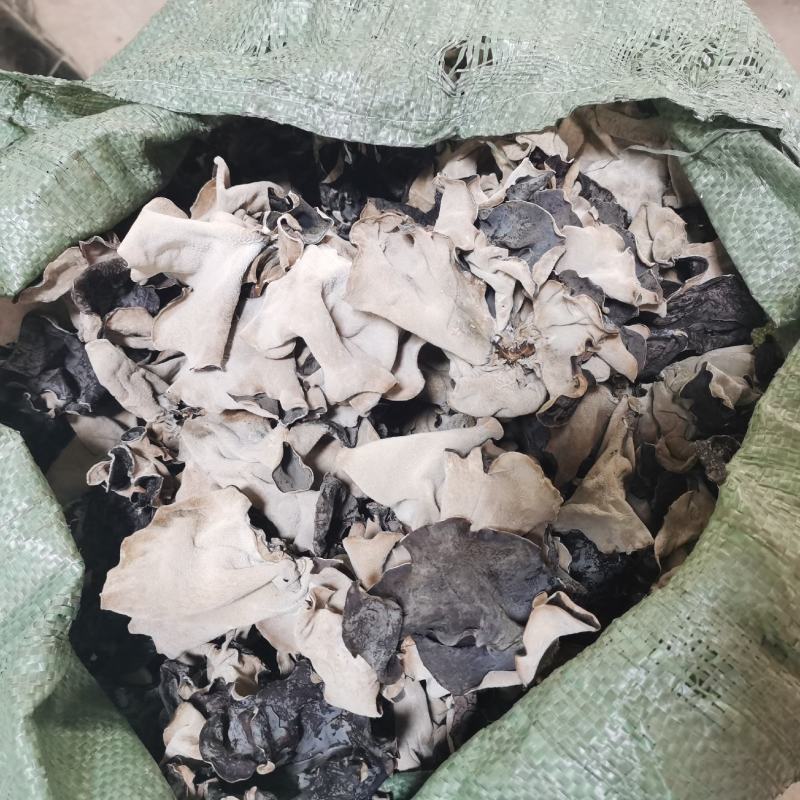 头茬干黑木耳白背木耳毛木耳朵肉厚无根
