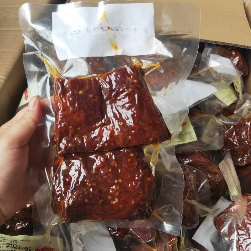 全熟牛肉麻辣五香真空包装开袋即食地摊火爆产品一斤包装