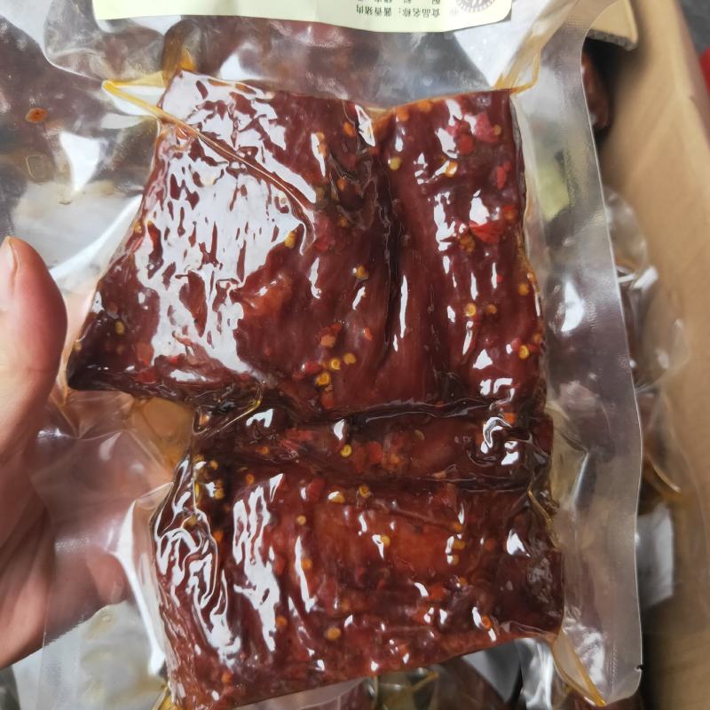 全熟牛肉麻辣五香真空包装开袋即食地摊火爆产品一斤包装