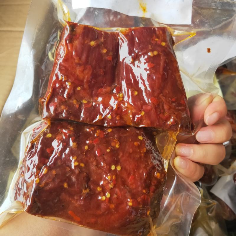 全熟牛肉麻辣五香真空包装开袋即食地摊火爆产品一斤包装