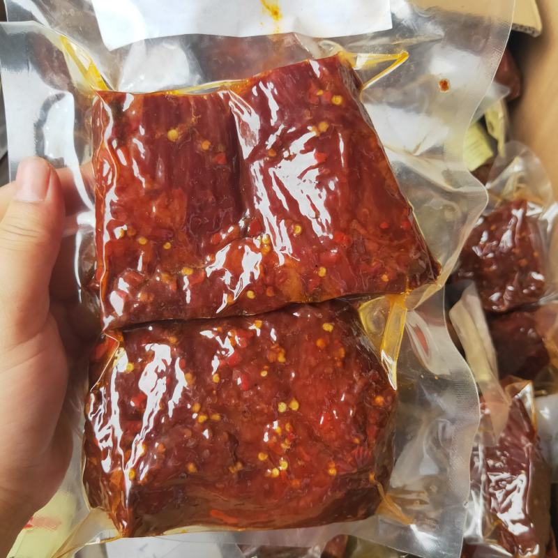 全熟牛肉麻辣五香真空包装开袋即食地摊火爆产品一斤包装