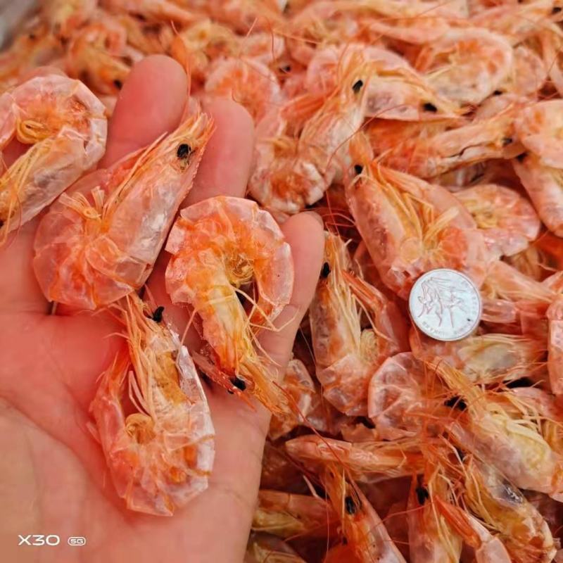 南美白烤虾虾干，一点不咸干度好1箱净18斤一手货源不包邮