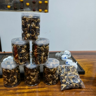新会5年陈皮，咸榄加广东糯稻禾杆草加粗盐