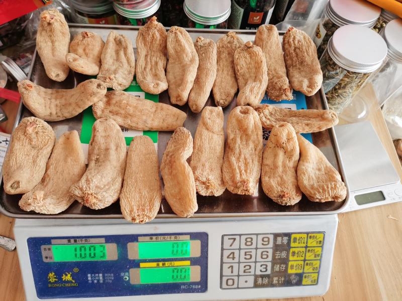 大天麻陕西秦岭仿野生天麻8-10头足干