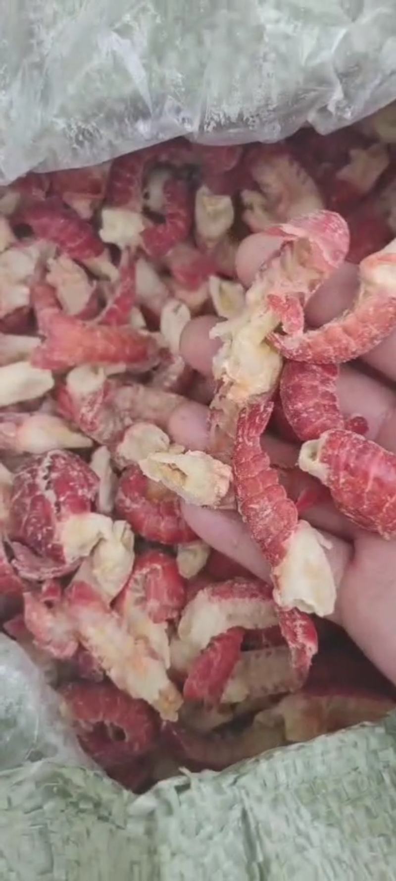 无冰衣龙虾尾，虾尾肉质饱满，质量有保证龙虾球