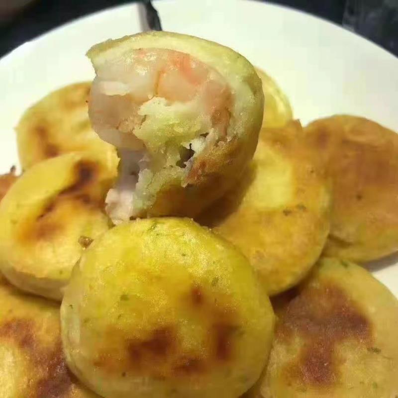 鱼香虾饼海苔鲜虾饼鱼肉虾仁海苔制作宝宝辅食