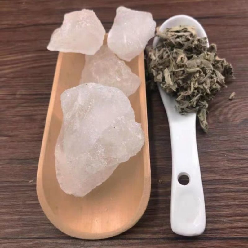 明矾净水用井水白矾药用白凡食用明矾粉食品级泡脚正品明矾块