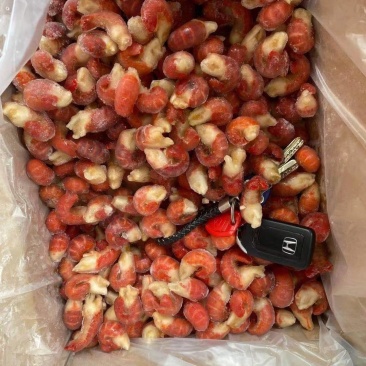 去头单冻龙虾尾，保证活虾冷冻保证货物质量