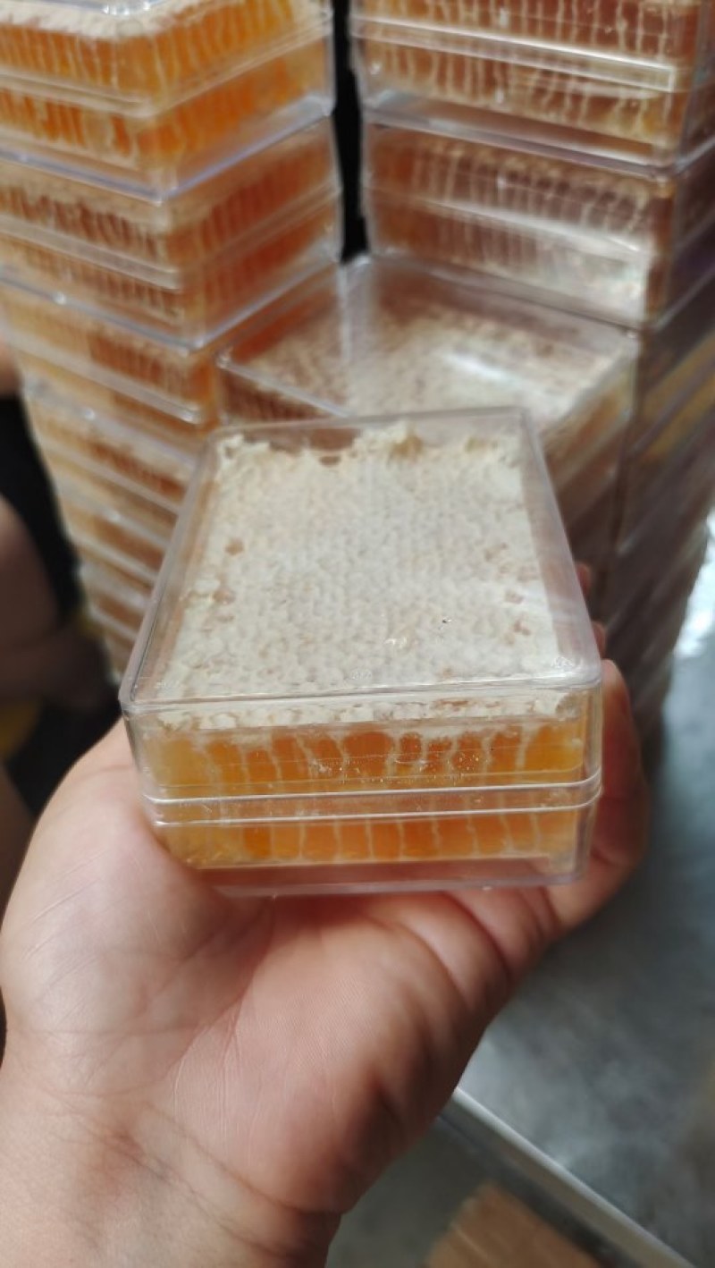 蜂场直销批发蜂巢蜜250克半斤，荆条巢蜜，酒店电商供应商
