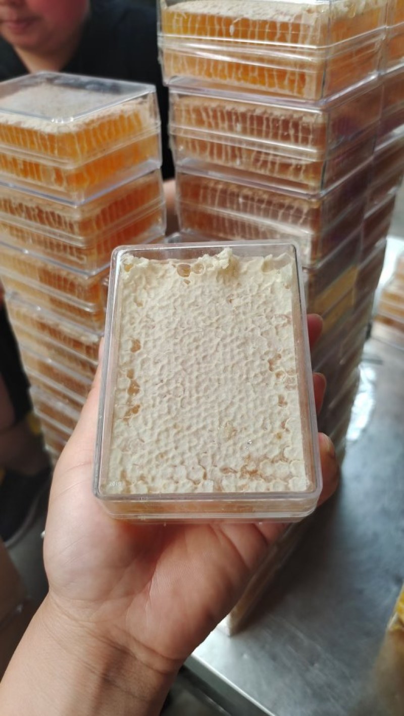 蜂场直销批发蜂巢蜜250克半斤，荆条巢蜜，酒店电商供应商