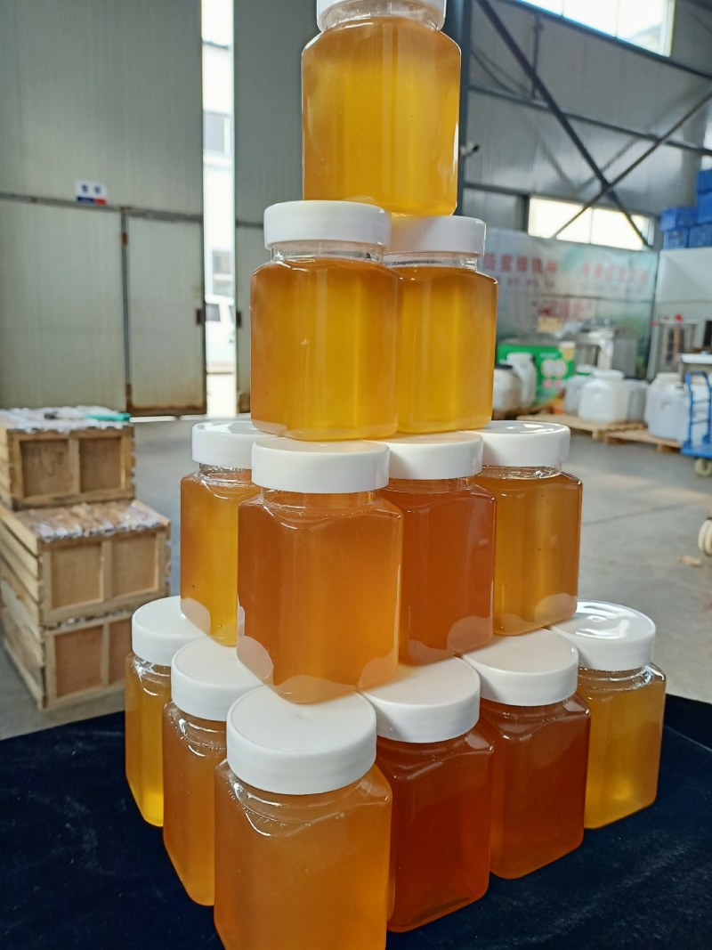 山东苹果蜂蜜大量批发食品药品辅助原料，蜂场批发欢迎咨询