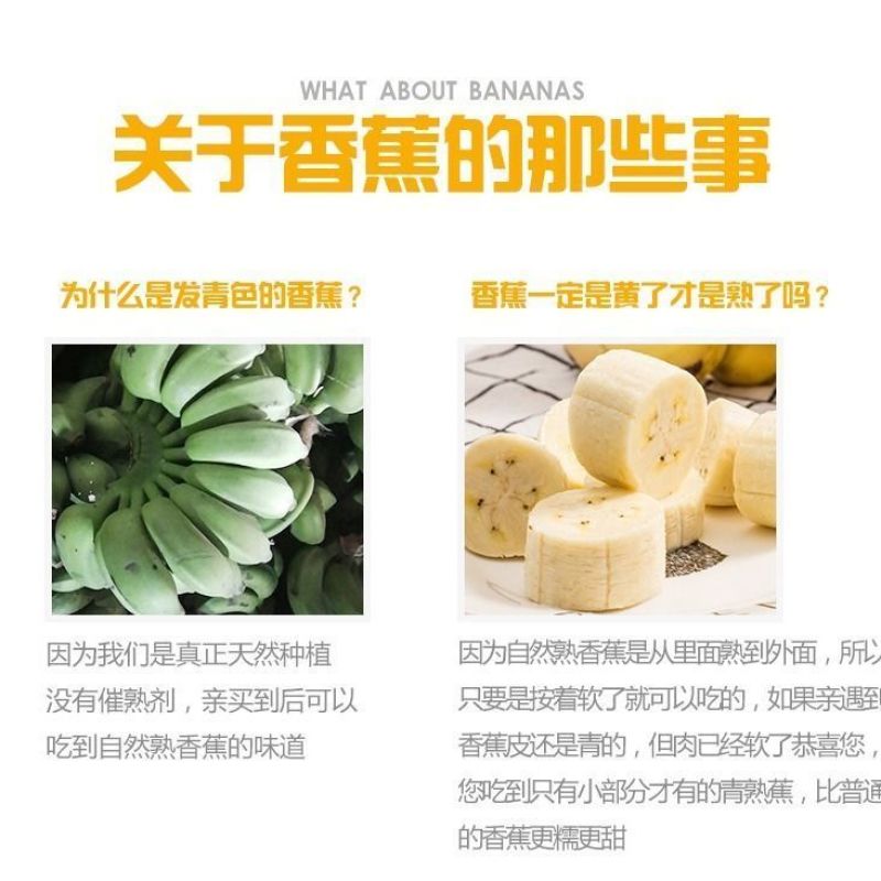 【果园直发】【支持一件代发】广西小米蕉新鲜香蕉多规格包邮