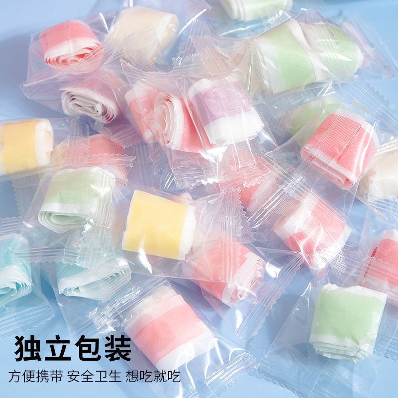 果c卷果汁糖卷9g维c果卷软橡皮网红水果味童年回忆包邮