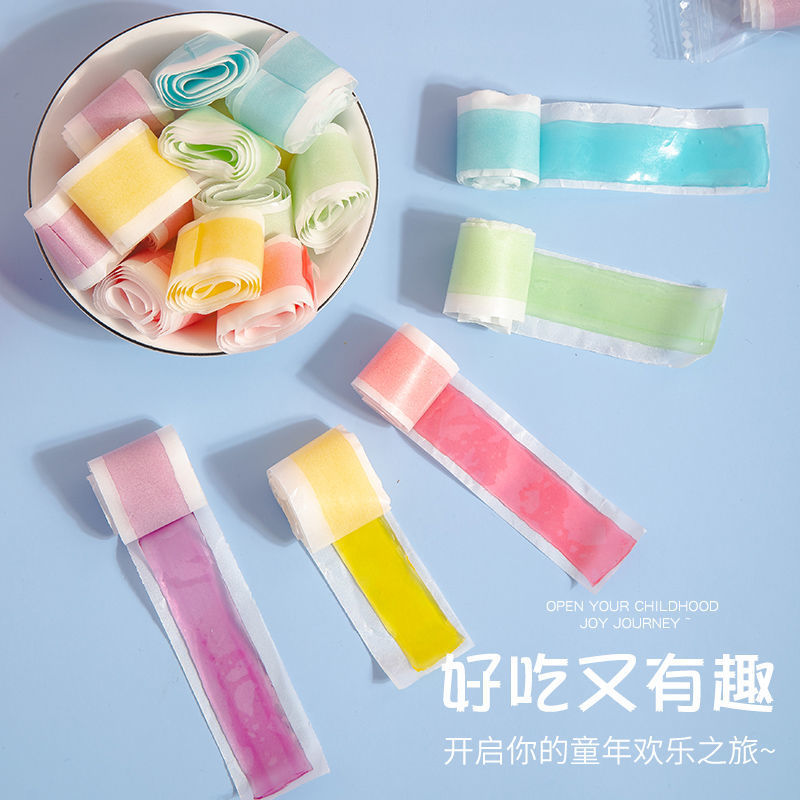 果c卷果汁糖卷9g维c果卷软橡皮网红水果味童年回忆包邮