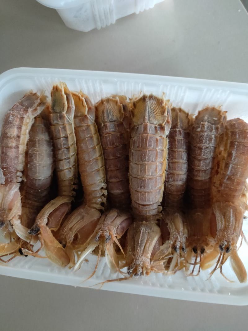 熟冻皮皮虾，一盒一斤装，回去解冻就能吃