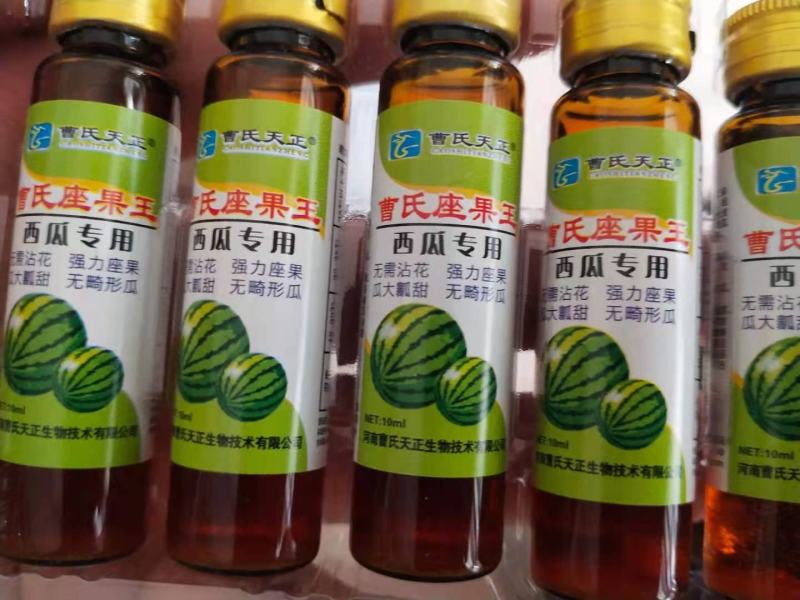 曹氏西瓜专用，座果，无需沾花座果瓜