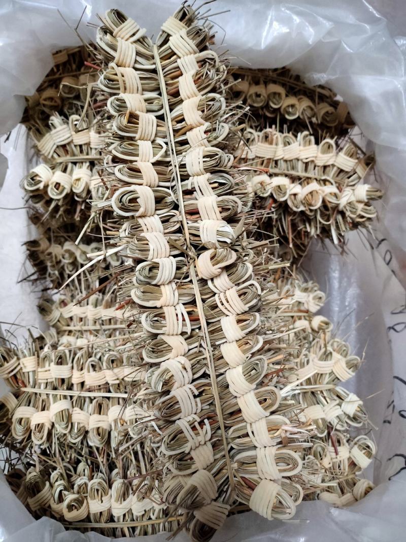 灯芯草手工卷灯芯花传统手工工艺清心