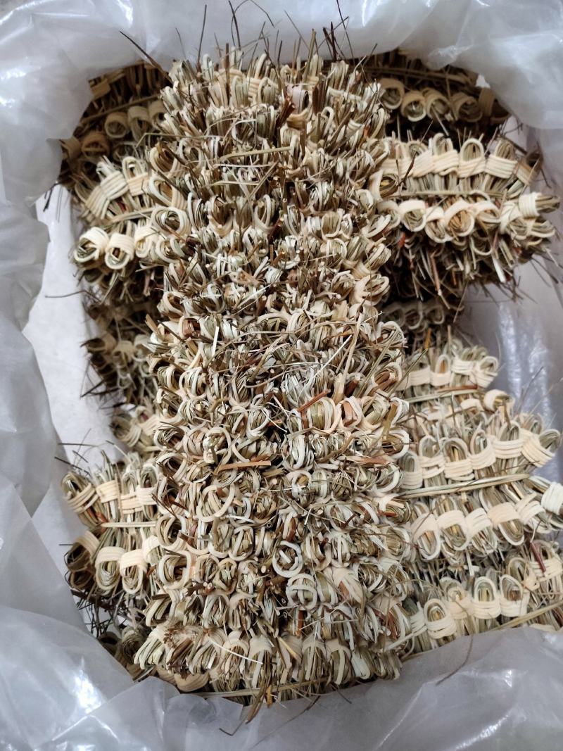 灯芯草手工卷灯芯花传统手工工艺清心