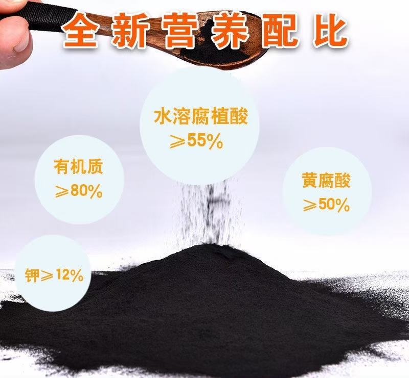 矿源黄腐酸钾生根捉苗抗茬防病提高肥效
