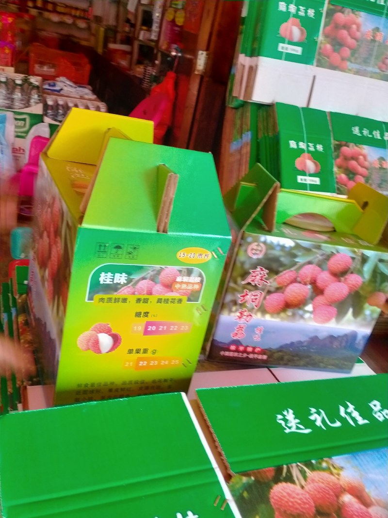 麻垌荔枝开始大量上市