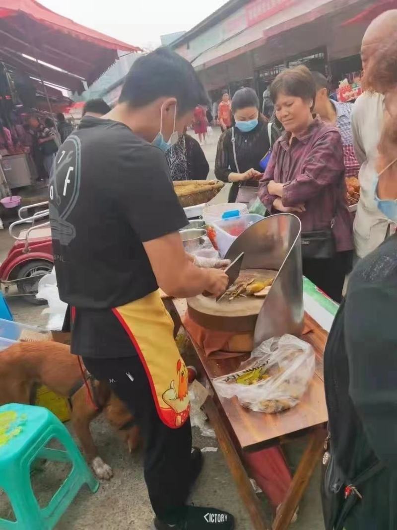 跑江湖地摊展会卤肉店凉菜店热销盐焗鸡鸡边腿