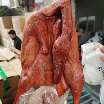 跑江湖地摊展会卤肉店凉菜店热销烟熏板鸭芝麻鸭卤板鸭九尺板