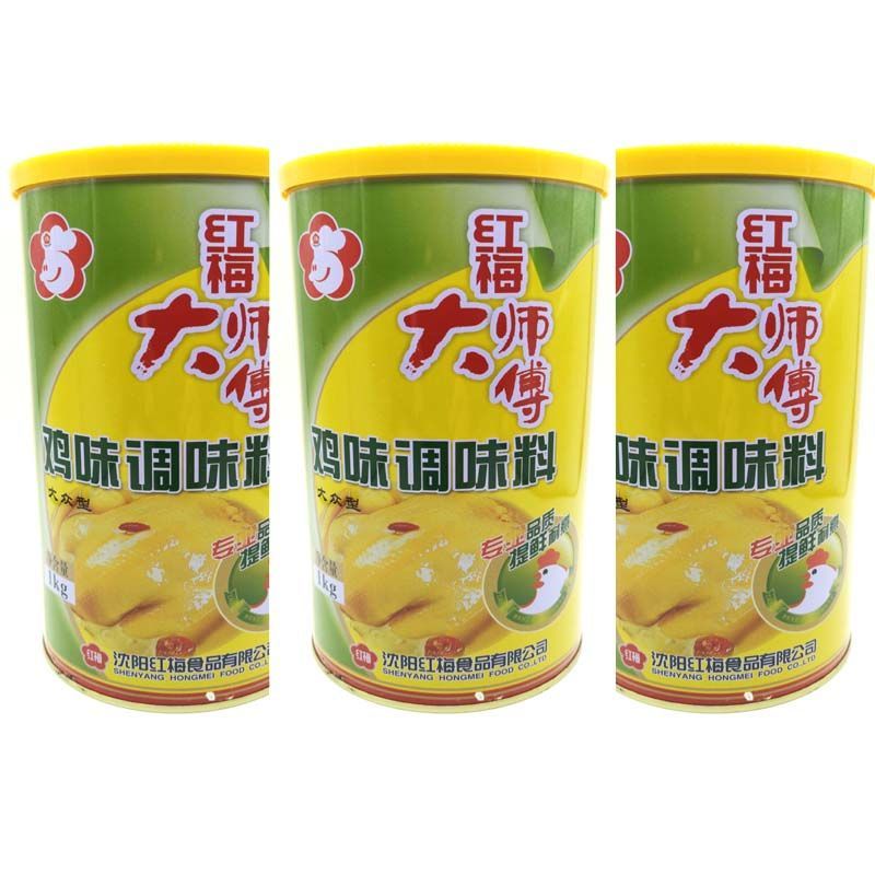 沈阳红梅牌红梅大师傅鸡粉鸡精调味料桶装袋装餐饮家商用