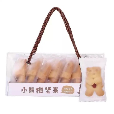 小熊饼干，烘焙好滋萌趣的小熊造型，独立小包装搭配精美礼盒