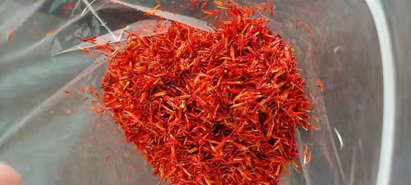 红花无硫自然阴干净货色泽鲜艳产地直批泡脚饮片2吨一手货