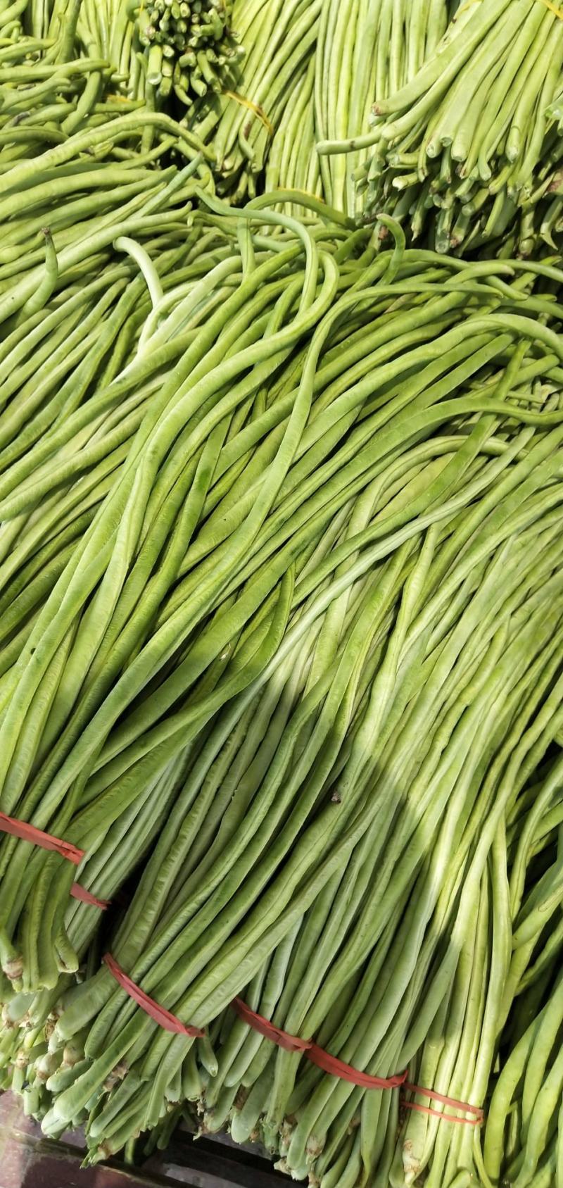 长豆角，条直，翠绿色，无虫眼无麻点