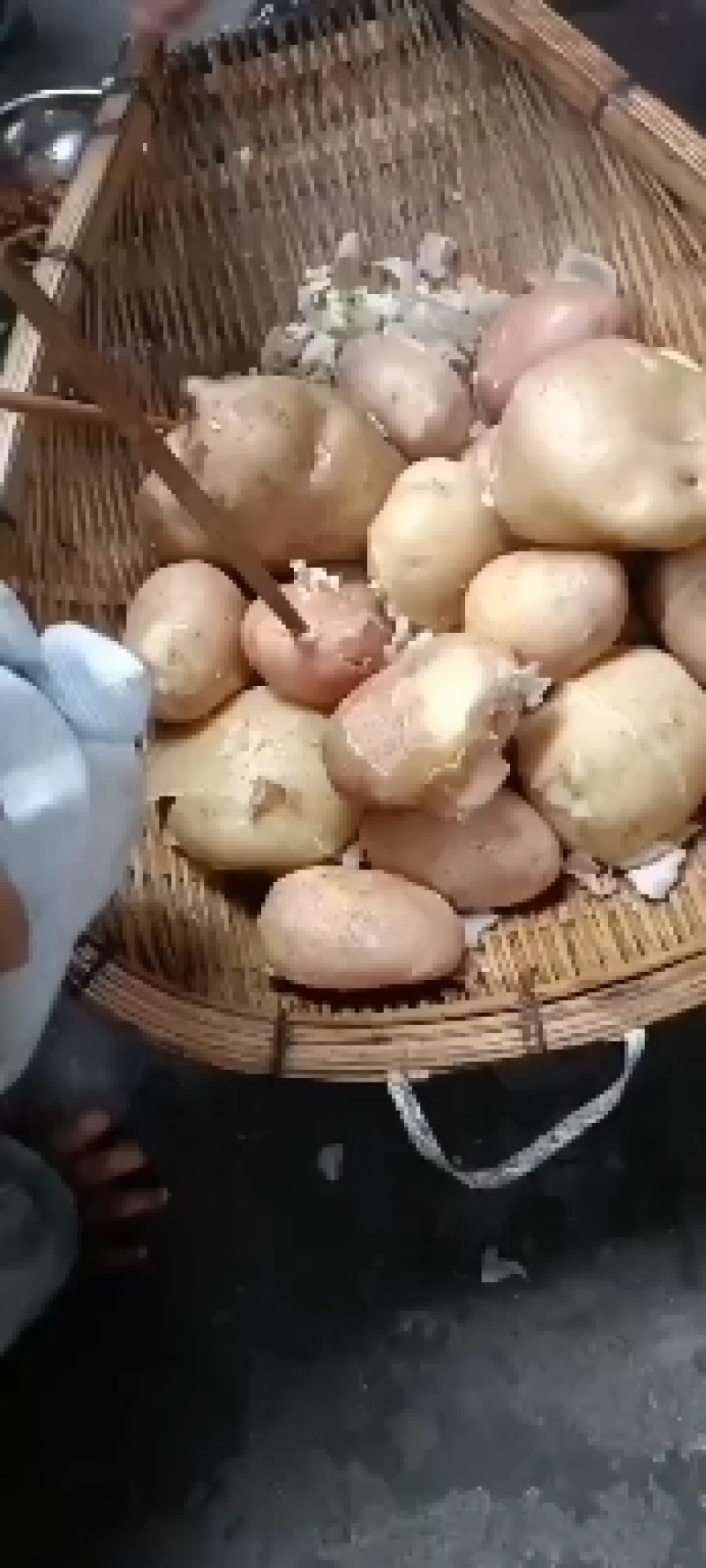 高山土豆农户生产。帮代收。需要的联系我