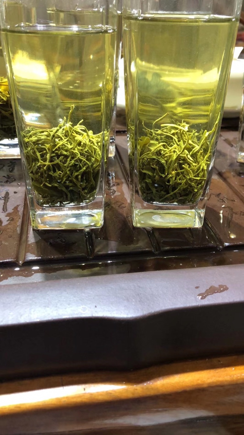 恩施硒绿茶一根丝一级绿茶2021春茶高山云雾茶浓香绿茶厂