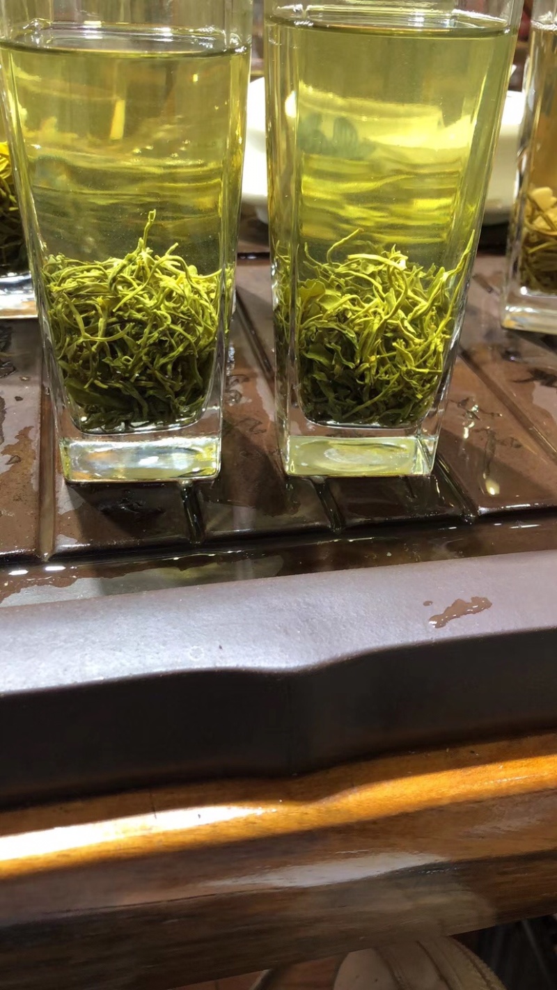 恩施硒绿茶一根丝一级绿茶2021春茶高山云雾茶浓香绿茶厂