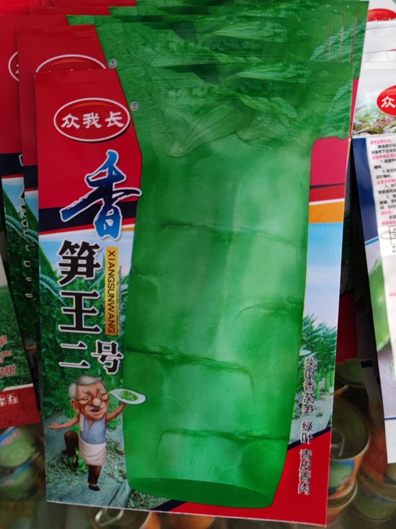 香笋二号莴笋种子尖叶绿叶