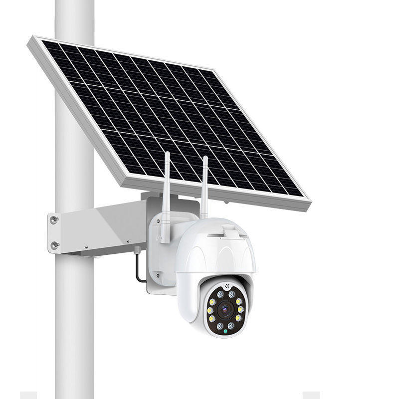太阳能摄像头户外360度旋转高清夜视果园4g监控器手机