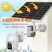 太阳能摄像头户外360度旋转高清夜视果园4g监控器手机