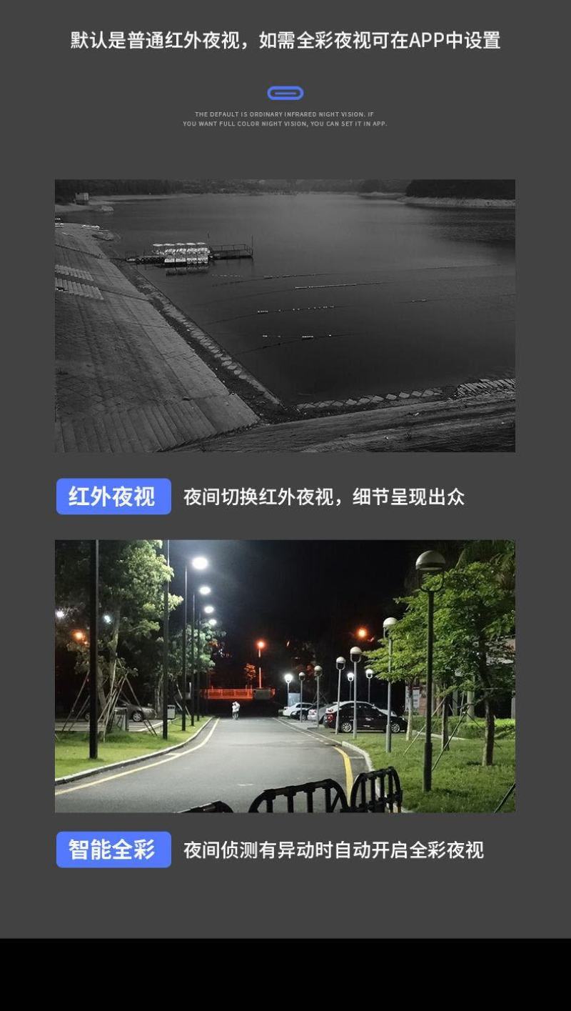 太阳能摄像头户外360度旋转高清夜视果园4g监控器手机