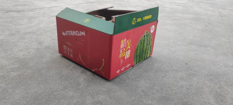 西瓜纸箱黄牛皮纸箱西瓜托盘纸箱