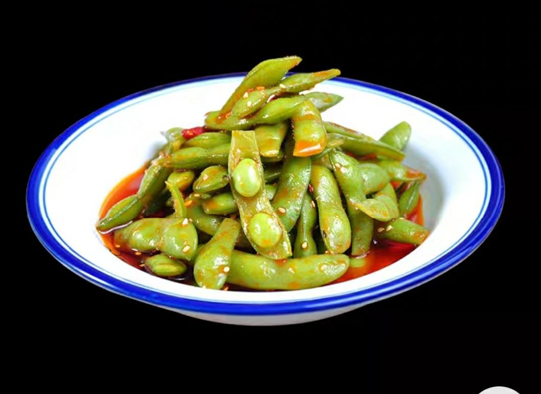 苦扁豆炒制过程展示