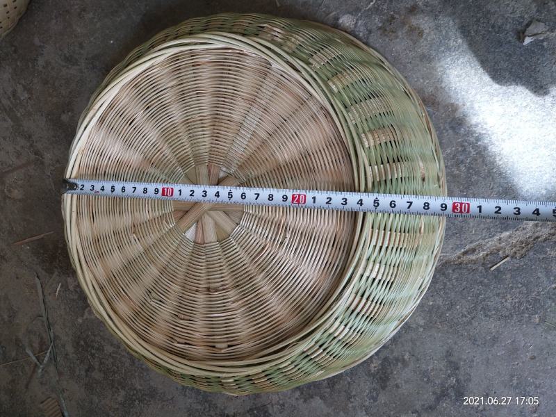 竹编竹制品大号碗篮竹青皮精编水果篮洗菜篮子零食收纳篮
