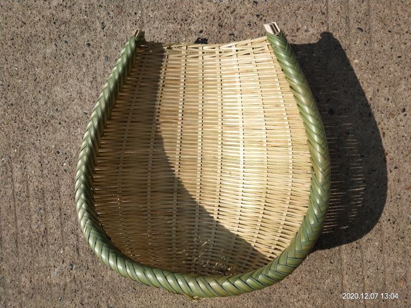 广西竹编竹制品竹青皮包边筲箕畚箕撮箕畚斗洗菜篮
